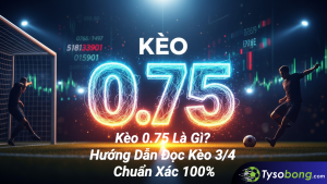 Kèo 0.75 Là Gì? Hướng Dẫn Đọc Kèo 3/4 Chuẩn Xác 100%
