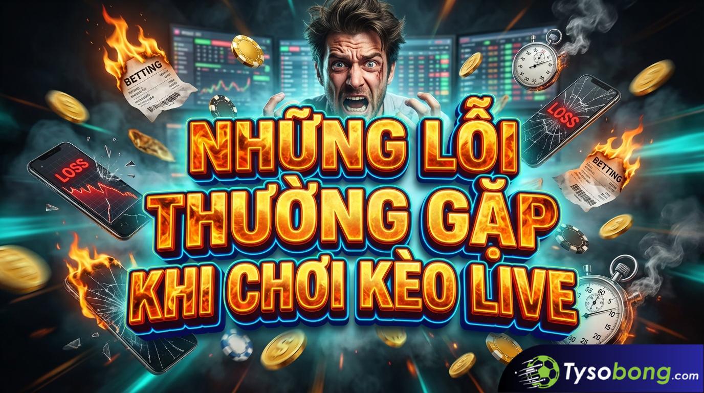 Những Lỗi Thường Gặp Khi Chơi Kèo Live